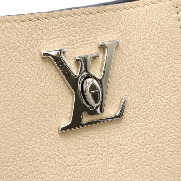 LOUIS VUITTON Cream and Black Shoulder Bag - Picture 5 of 9